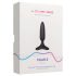 LOVENSE Hush 2 XS - Pequeño Vibrador Anal Recargable (25mm) - Negro