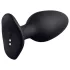 Lovense - plug anal vibrador recargable - tamaño L - silicona negra