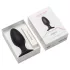 Lovense - plug anal vibrador recargable - tamaño L - silicona negra