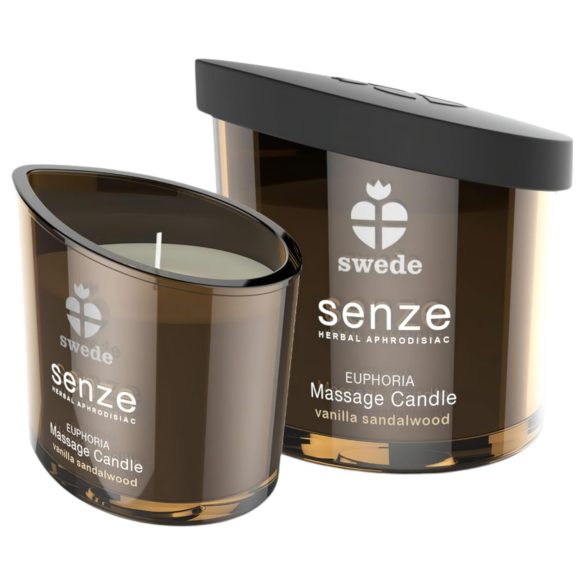 Swede Senze - Vela de masaje - Vainilla y sándalo (50 ml)