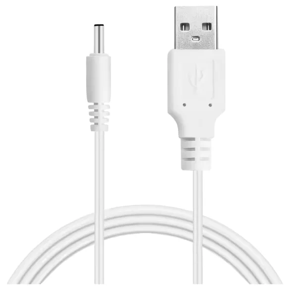 LELO - cargador USB 5V - cable de carga - blanco