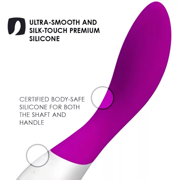 LELO Mona Wave - vibrador punto G impermeable - silicona lila
