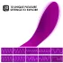 LELO Mona Wave - vibrador punto G impermeable - silicona lila