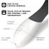 LELO Mona Wave - vibrador punto G impermeable (negro)