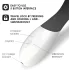 LELO Mona Wave - vibrador punto G impermeable - silicona negra