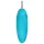 Picobong Honi 2 - huevo vibrador impermeable - silicona - turquesa