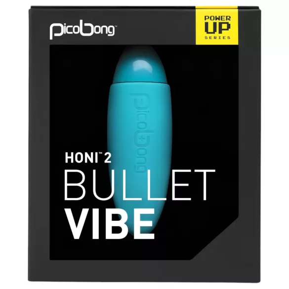 Picobong Honi 2 - huevo vibrador impermeable - silicona - turquesa