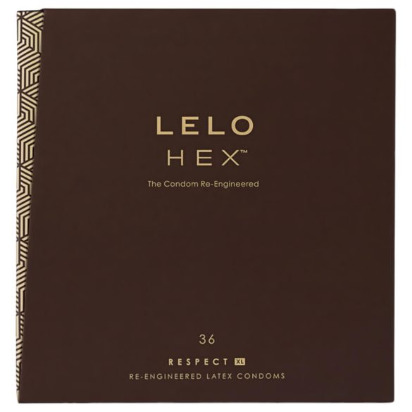 LELO Hex Respect XL - condones de lujo (36 unidades)