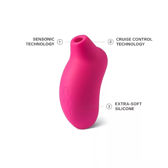 LELO Sona Cruise - estimulador de clítoris por ondas sónicas - cereza