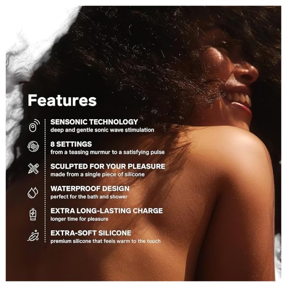 LELO - Estimulador de clítoris por ondas sónicas - silicona roja