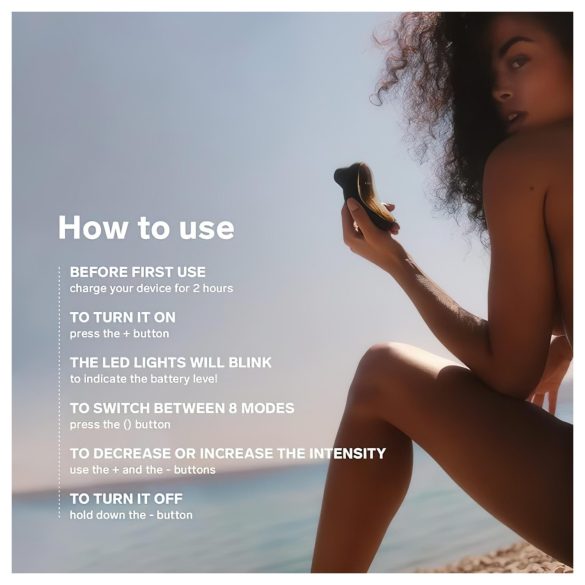 LELO - Estimulador de clítoris por ondas sónicas - silicona roja