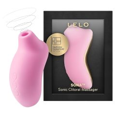   LELO Sona - succionador de clítoris por ondas sónicas - silicona rosa