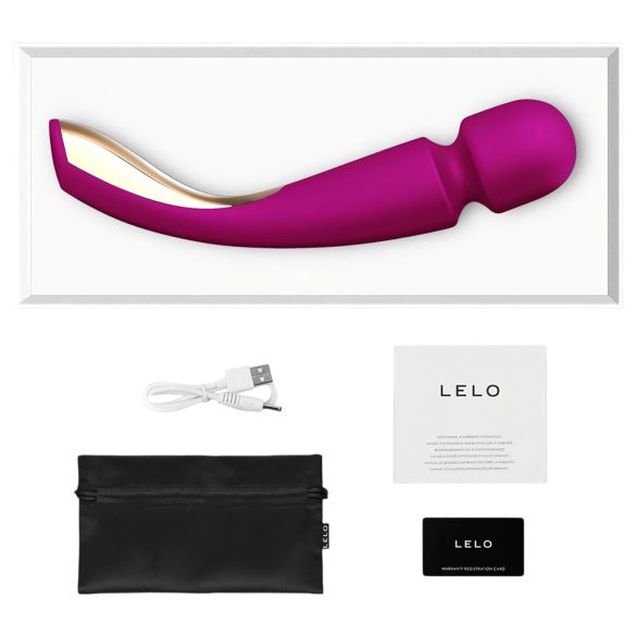 LELO Smart Wand 2 - grande - masajeador vibrador recargable (lila)