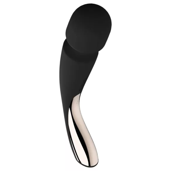 LELO - masajeador vibrador recargable grande - silicona negra