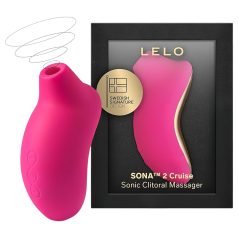   LELO Sona 2 Cruise - Succionador de clítoris por ondas sónicas - color cereza
