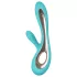 LELO Soraya 2 - vibrador doble estimulador impermeable - silicona turquesa