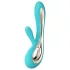 LELO Soraya 2 - vibrador doble estimulador impermeable - silicona turquesa