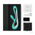 LELO Soraya 2 - Vibrador resistente al agua con brazo estimulador (turquesa)