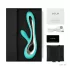 LELO Soraya 2 - vibrador doble estimulador impermeable - silicona turquesa