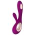 LELO Soraya Wave - vibrador recargable con estimulador de clítoris (lila)