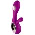 LELO Soraya Wave - vibrador recargable con estimulador de clítoris (lila)