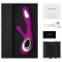 LELO Soraya Wave - vibrador recargable con estimulador de clítoris (lila)
