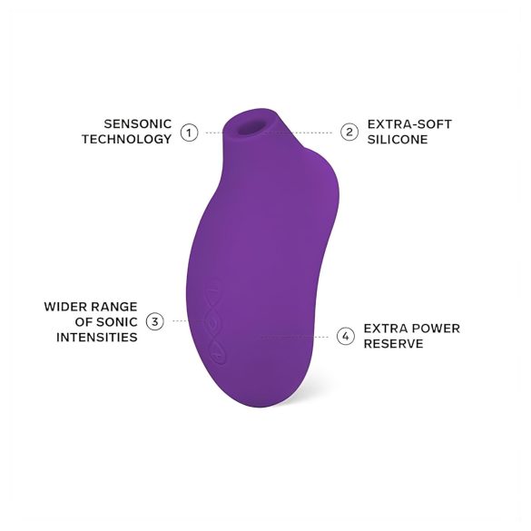 LELO Sona 2 Cruise - estimulador sónico para clítoris (morado)