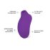 LELO Sona 2 Cruise - estimulador sónico para clítoris (morado)