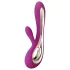 LELO Soraya 2 - vibrador doble estimulación impermeable silicona lila