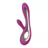 LELO Soraya 2 - vibrador doble estimulación impermeable silicona lila