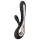 LELO Soraya 2 - Vibrador recargable con estimulador de clítoris - silicona negro
