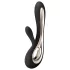 LELO Soraya 2 - Vibrador recargable con estimulador de clítoris - silicona negro