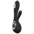 LELO Soraya Wave - vibrador doble estimulador con movimiento - silicona negra