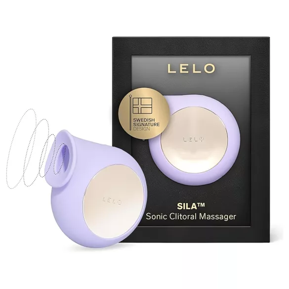 LELO Sila - succionador de clítoris con ondas sónicas - silicona lila