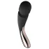LELO - masajeador vibrador mediano recargable - silicona negra
