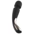 LELO - masajeador vibrador mediano recargable - silicona negra