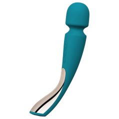   LELO - masajeador vibrador mediano - recargable silicona turquesa