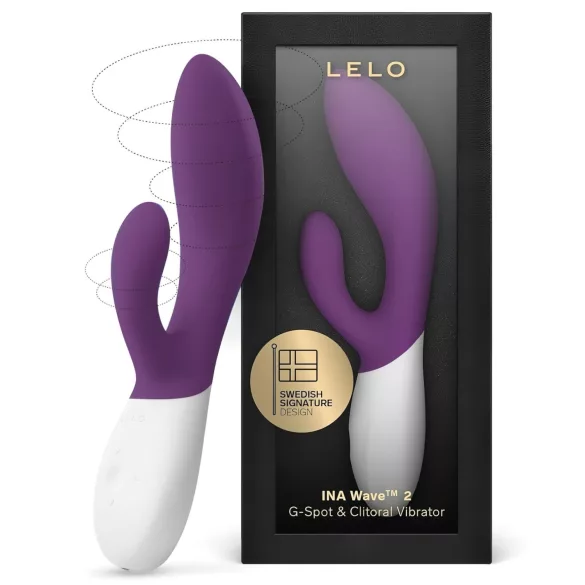 LELO Ina Wave 2 - vibrador recargable e impermeable - silicona lila