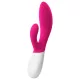 LELO Ina Wave 2 - vibrador recargable impermeable - color cereza