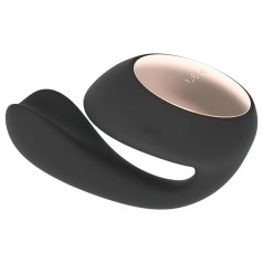   LELO Ida Wave - vibrador recargable rotatorio y vibrante - silicona negra