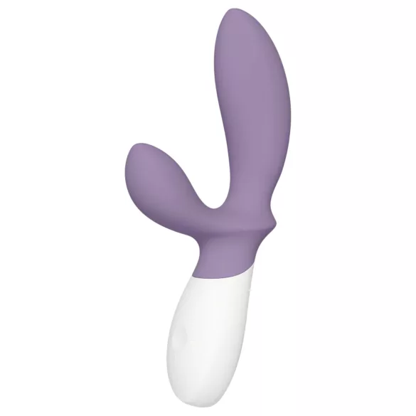 LELO Loki Wave 2 - vibrador prostático recargable impermeable silicona violeta