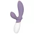 LELO Loki Wave 2 - vibrador prostático recargable impermeable silicona violeta