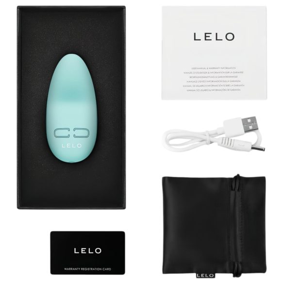 LELO Lily 3 - vibrador succionador recargable impermeable para clítoris - verde
