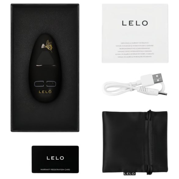 LELO Nea 3 - vibrador de clítoris recargable e impermeable - negro