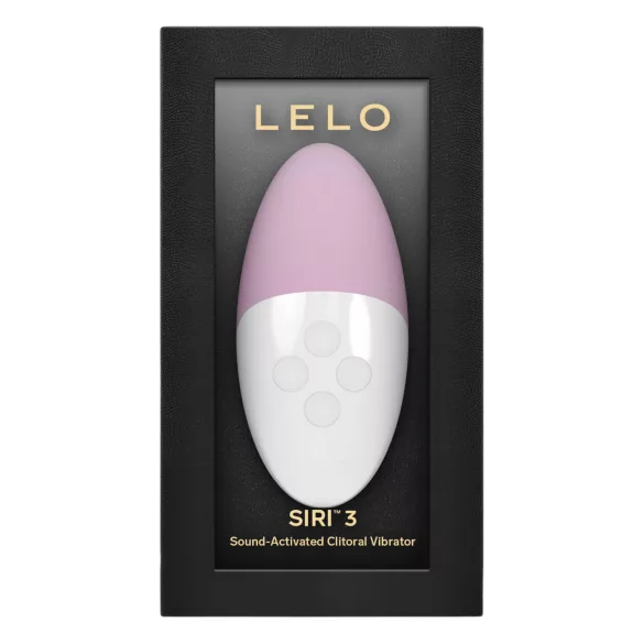 LELO Siri 3 - vibrador para clítoris activado por sonido - silicona rosa