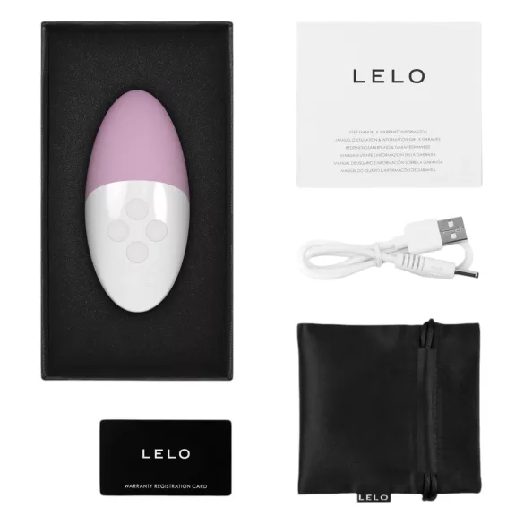 LELO Siri 3 - vibrador para clítoris activado por sonido - silicona rosa