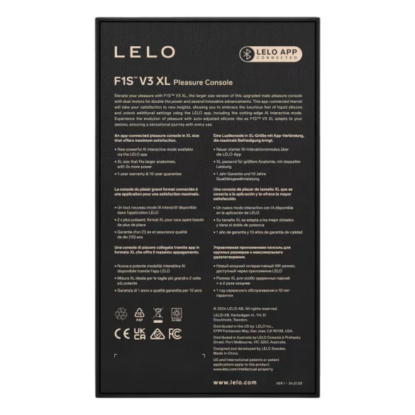 LELO Siri 3 - vibrador para clítoris activado por sonido - silicona rosa