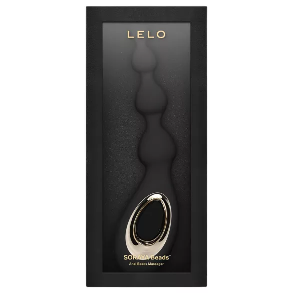 LELO - vibrador anal recargable impermeable - silicona negra