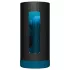 LELO F1s V3 XL - masturbador masculino interactivo - silicona negra azul