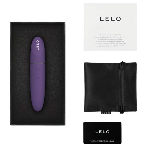 LELO Mia 3 - vibrador tipo labial recargable - color lila